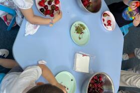Ne jucăm, ne bucurăm și fructe degustăm! 🍒🍓